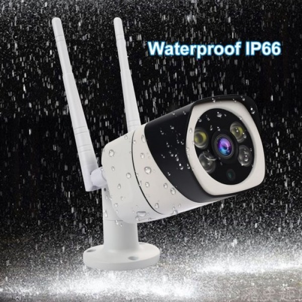 1080P HD Wireless Camera Dual Light Source Waterproof Voice Intercom Night Vision Camera AI Motion Detection