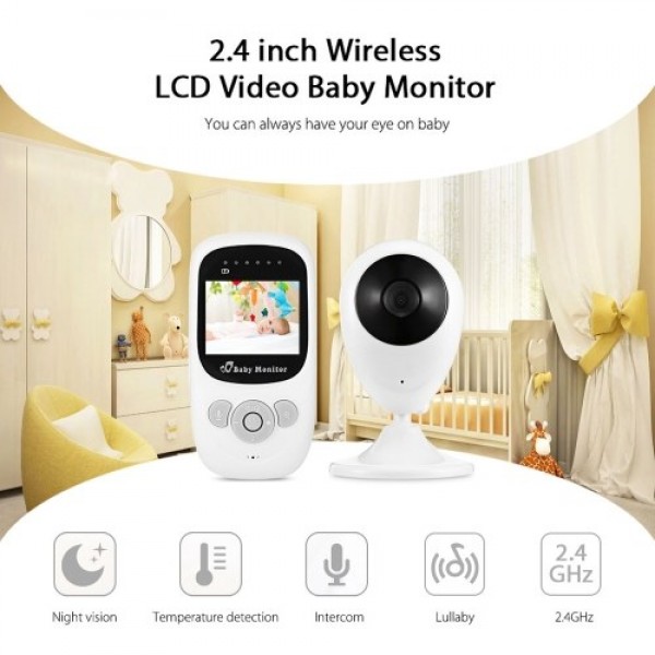 2.4 Inches LCD Baby Monitor