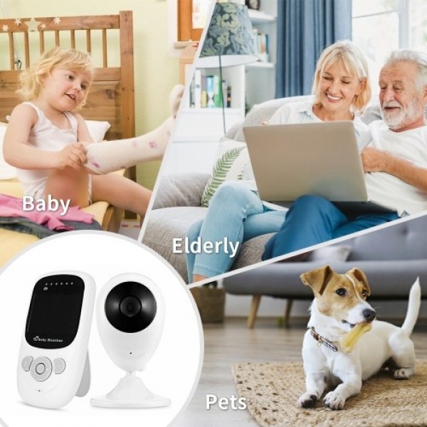 2.4 Inches LCD Baby Monitor