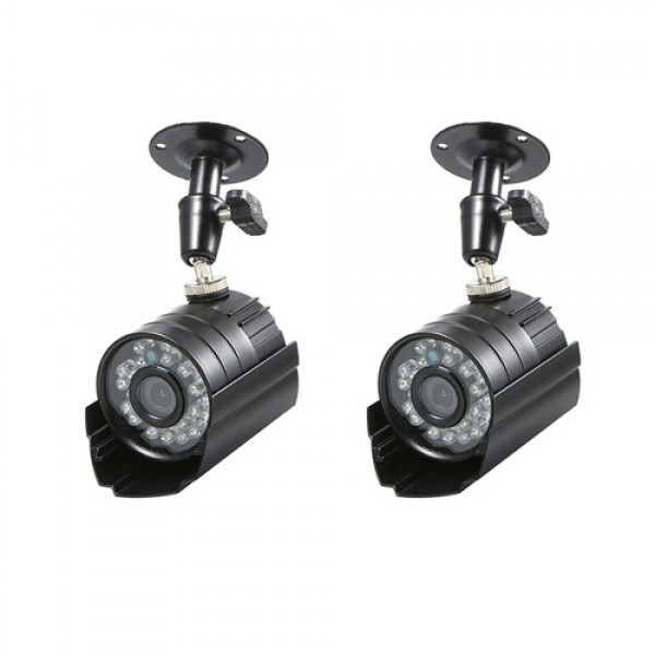 2PCS 1080P High-resolution CCTV Waterproof Indoor Bullet Camera