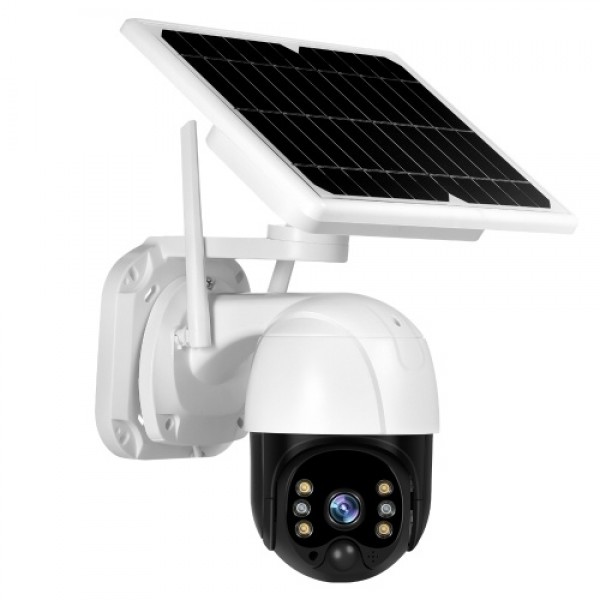 Solar Security Camera Outdoor 3MP Wireless WiFi Home Security Camera