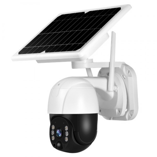 Solar Security Camera Outdoor 3MP Wireless WiFi Home Security Camera