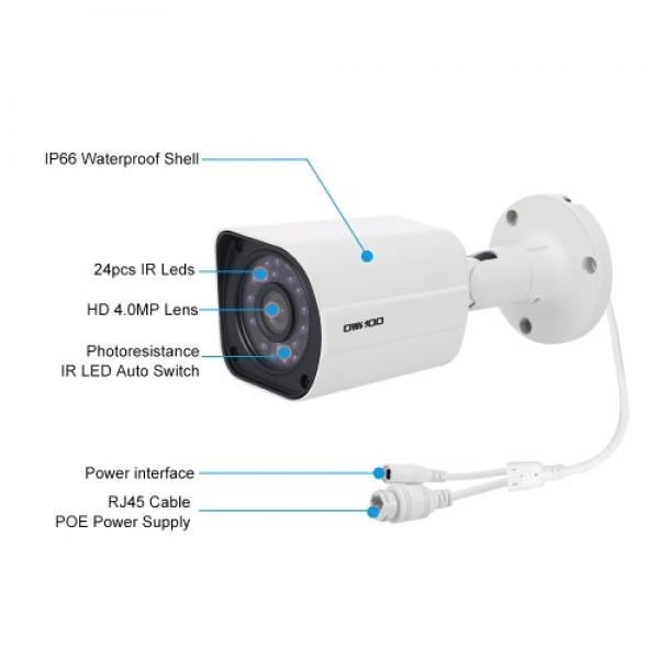 4.0MP POE IP Camera