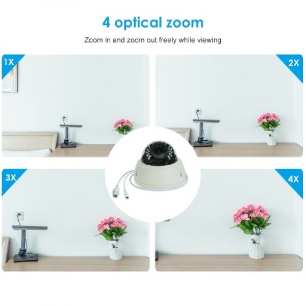 5MP HD Explosion-proof  Dome POE IP Camera