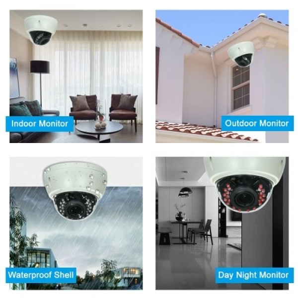 5MP HD Explosion-proof  Dome POE IP Camera