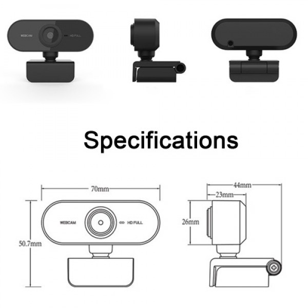 USB2.0 1080P FHD Webcam