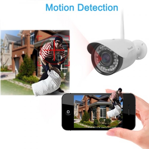 EasyN Auto-focus 2.8-12mm Lens HD 960P 1.3 Megapixels Wireless Wifi IP Camera CCTV Surveillance Security Network Outdoor Indoor 