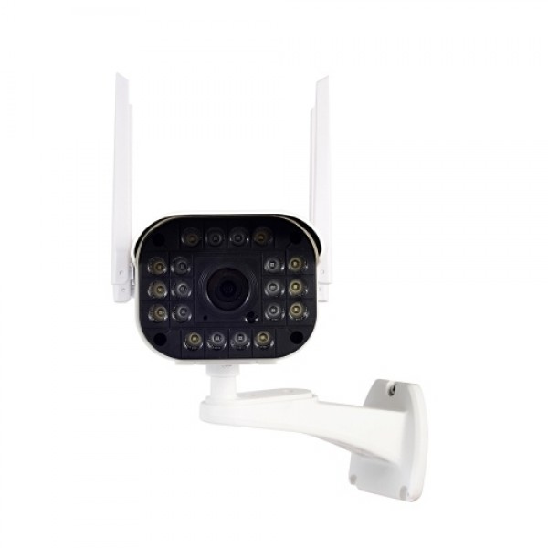 1080P Outdoor Rotatable Wireless Network PTZ Camera with 20 Lights