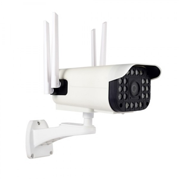 1080P Outdoor Rotatable Wireless Network PTZ Camera with 20 Lights