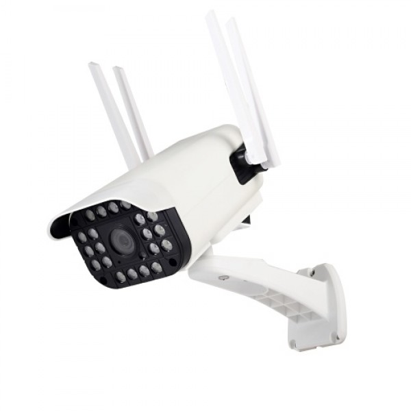 1080P Outdoor Rotatable Wireless Network PTZ Camera with 20 Lights