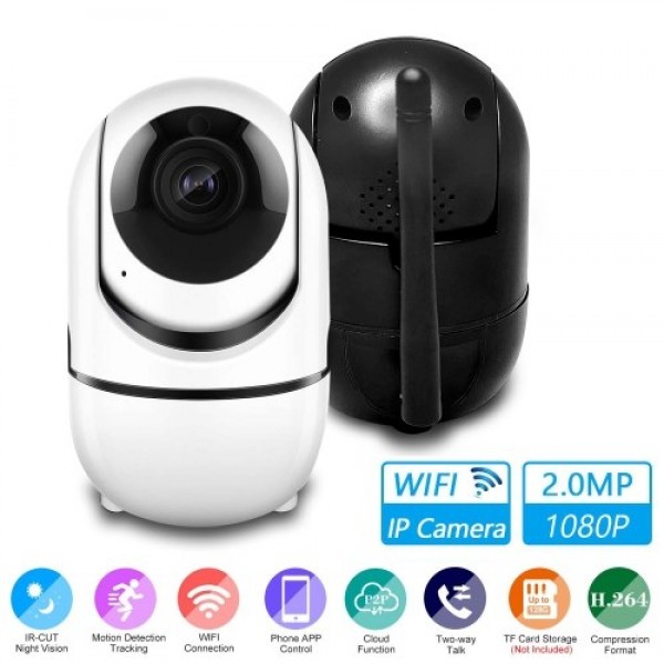 1080P Home Indoor Security Camera 2MP Wireless WiFi Surveillance Camera with Night Vision Motion Detection Remote Access Two-way