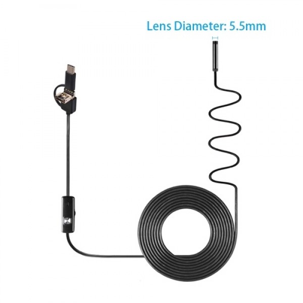 3-in-1 Industrial Endoscope (1m)