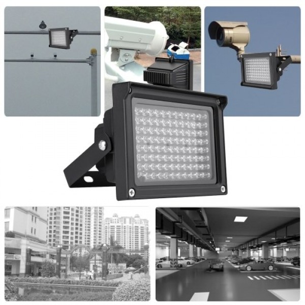 96 LEDS IR Illuminator Array Infrared Lamps Night Vision Outdoor Waterproof For CCTV Security Camera