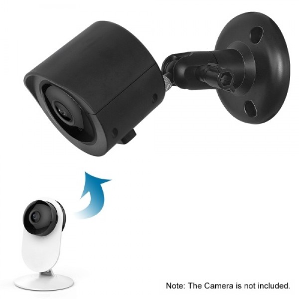 2PCS/Set Wall Mount for YI Home Camera Wall Mounted 360 Degree Swivel Bracket Holder Case Cover for YI 1080p/720p Home Camera Ou