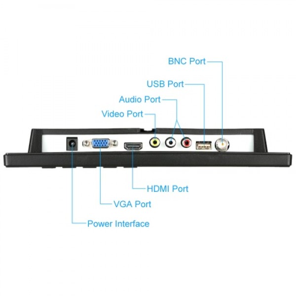 10.1” HD 1280*800 LED IPS Monitor