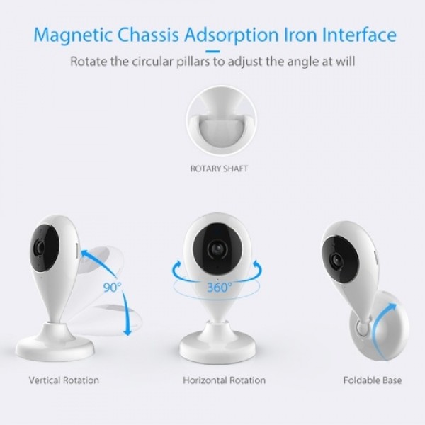 WiFi Smart IP Camera 720P 100W High Resolution Home Camera