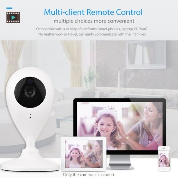 WiFi Smart IP Camera 720P 100W High Resolution Home Camera