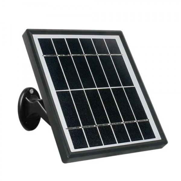 Solar Panel Power Supply for Wireless Outdoor Rechargeable Battery Powered IP Security Camera,5V 3.4w 582mA