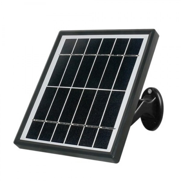 Solar Panel Power Supply for Wireless Outdoor Rechargeable Battery Powered IP Security Camera,5V 3.4w 582mA