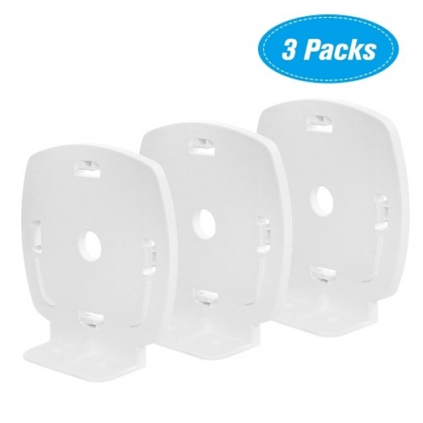 Wall Mount Bracket Holder Stand for Linksys Velop Dual-Band WiFi Router Protective Holder Bracket Stand,White(3 Packs)