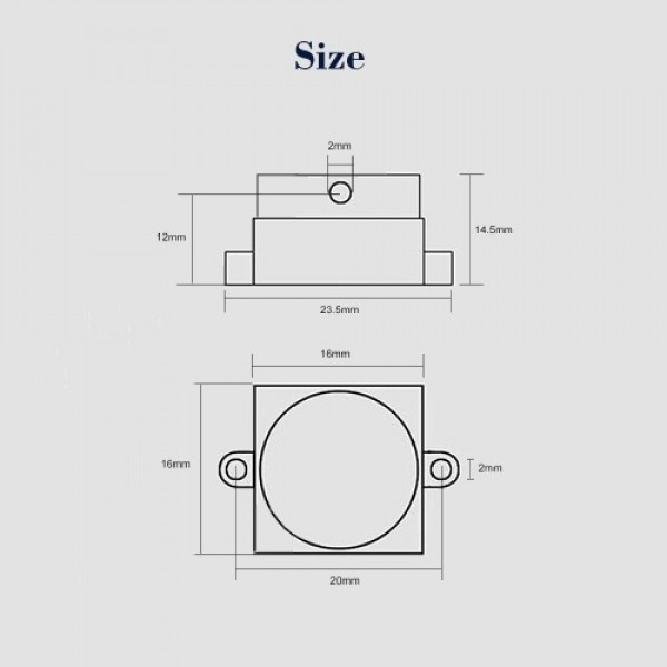 5PCS Metal M12 Lens Mount Holder MTV Lens Holder