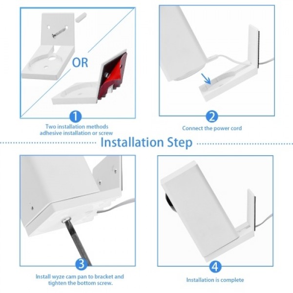 Screwless Tilted Wall Mount Kit