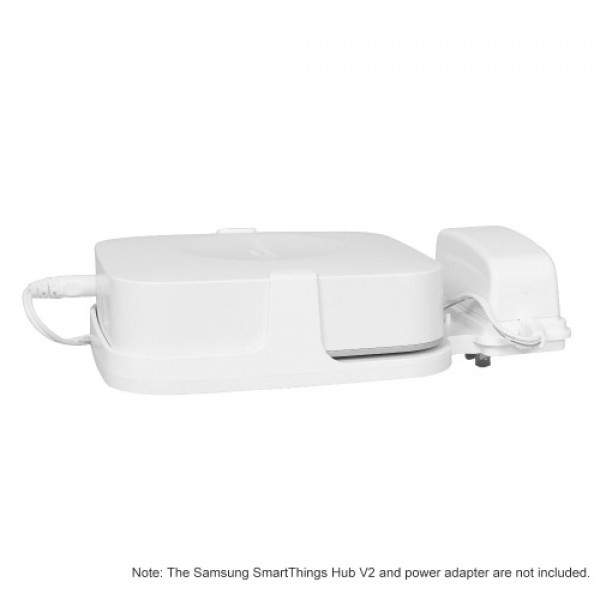 1PCS Wall Mount for Samsung SmartThings Hub V2,White