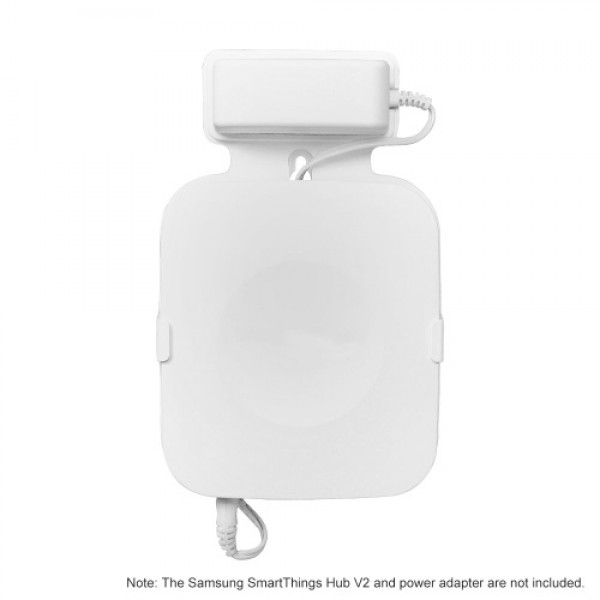 1PCS Wall Mount for Samsung SmartThings Hub V2,White