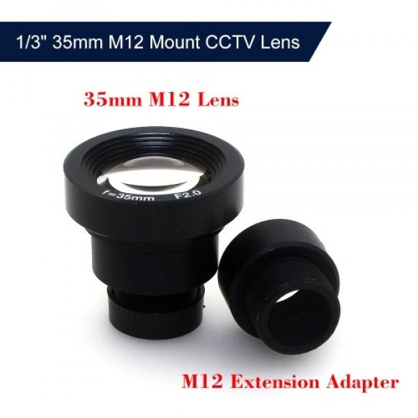 1/3" 35mm M12 Mount CCTV Lens