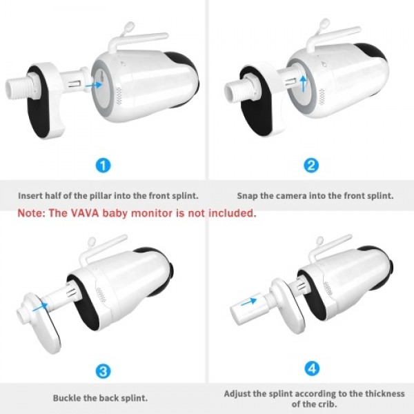 Baby Monitor Crib Mount