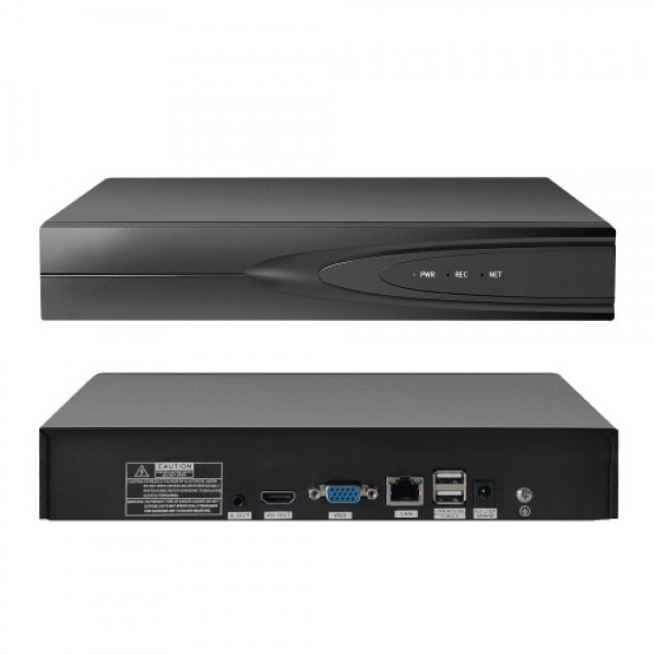 16CH Channel 1080P NVR Network Video Recorder Support for CCTV Security Surveillance System (Hard Drive Not Included)