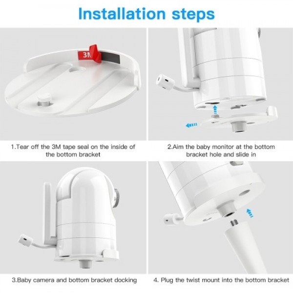 Baby Monitor Mount Camera Holder Bracket