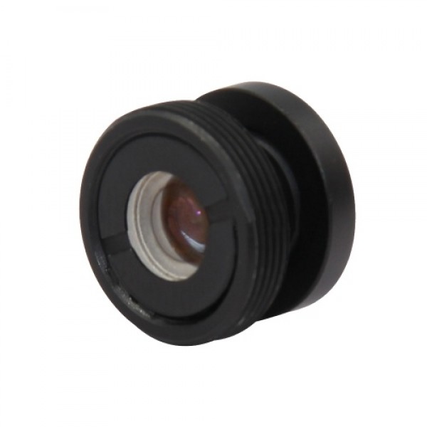 3.7mm M12 Button Lens M12 Mount, 1.3 Megapixel 80degree Horizontal Viewing Angle F2.0 fixed Iris for CCTV Cameras