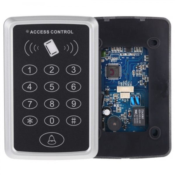 125KHz Single Door Proximity RFID Card Access Control System Keypad Include 10pcs ID Keyfobs