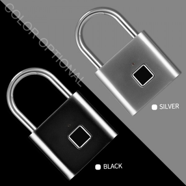 Smart Fingerprint Padlock Small Size Padlock Cabinet Fingerprint Lock Mini Fingerprint Lock