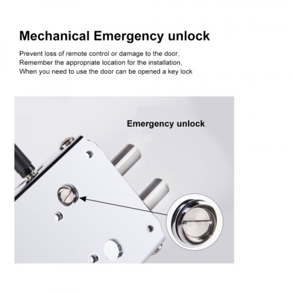 Intelligent BT Invisible Anti-theft Door Lock Kit Smart