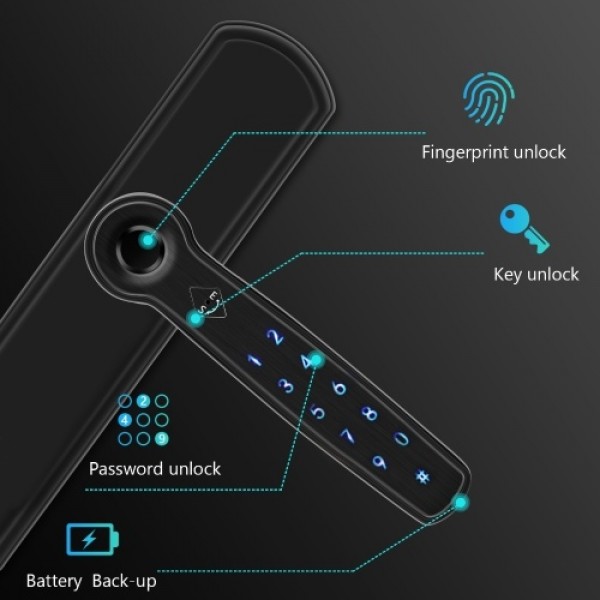 Smart Biometric Fingerprint Door Lock