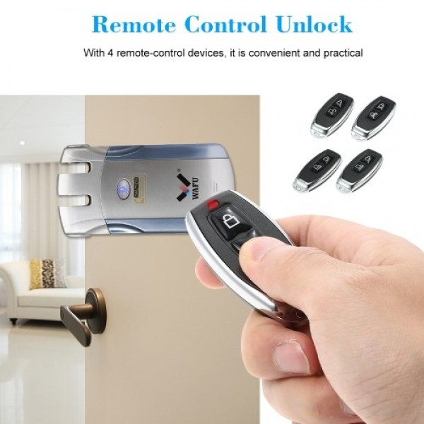 WAFU WF-018 Wireless Remote Control Lock Door Entry Intelligent Lock