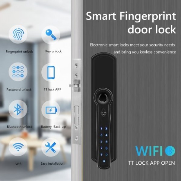 Smart Biometric Fingerprint Door Lock