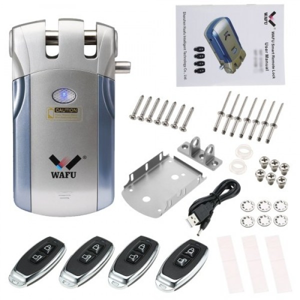 WAFU WF-018 Wireless Remote Control Lock Door Entry Intelligent Lock