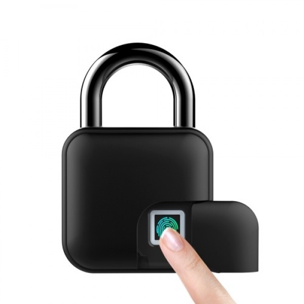 Smart Padlock Fingerprint &amp; APP Unlocking 300mAh Rechargeable Fingerprint BT Lock