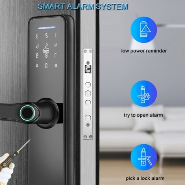 WAFU Tuya Fingerprint Lock Indoor Electronic Lock