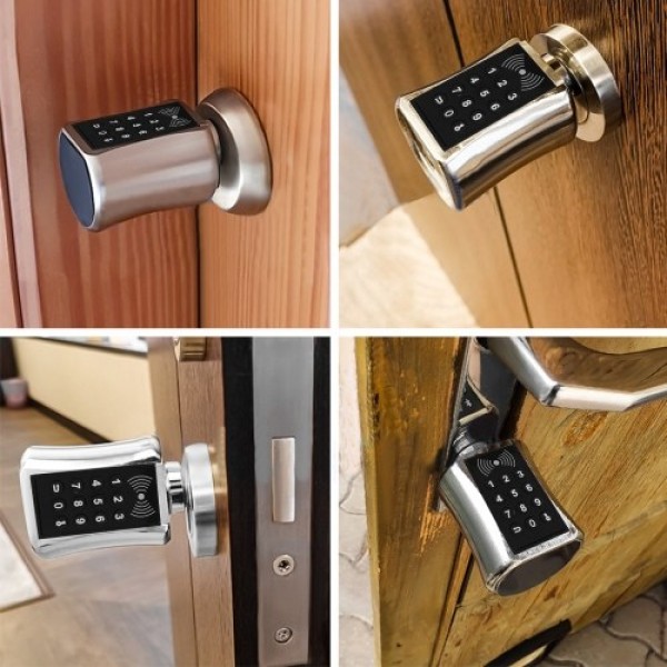 Smart Cylinder Lock Password Keyless Electronic Door Lock