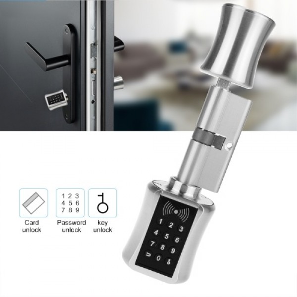 Smart Cylinder Lock Password Keyless Electronic Door Lock