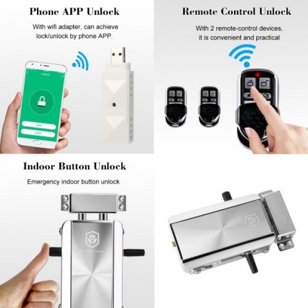 WiFi Smart Home Door Lock Kit