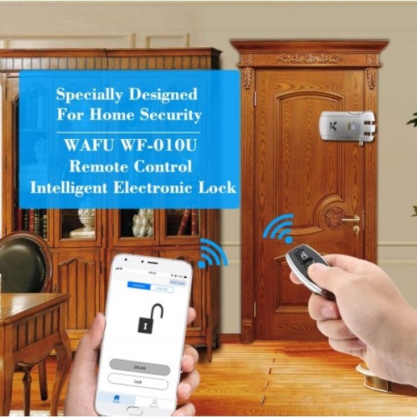 WAFU WF-010U Wireless Security Invisible Keyless Entry Door Intelligent Lock