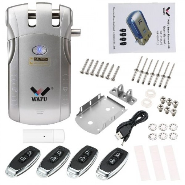 WAFU WF-010U Wireless Security Invisible Keyless Entry Door Intelligent Lock