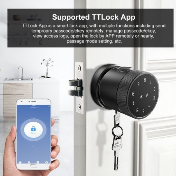 Smart Anti-theft Security Door Lock