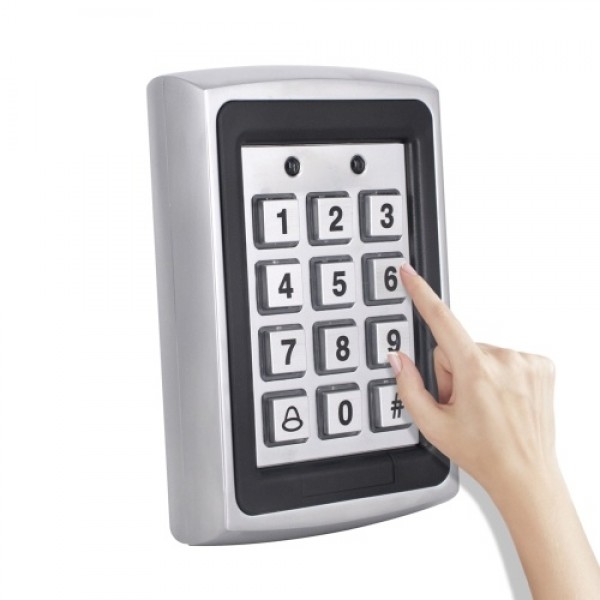 Metal Access Control Card Reader Keypad