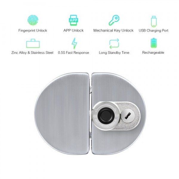 Smart Glass Door Lock